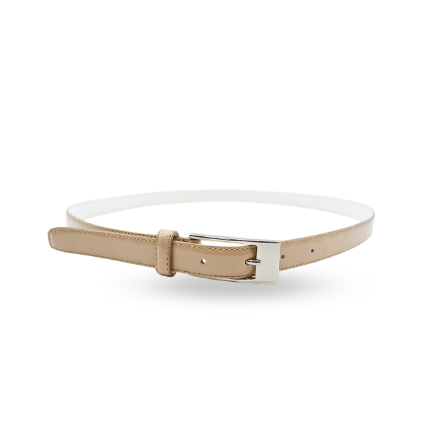 ELIZABETH - Women's Tan Genuine Leather Stretch Belt – Addison Road