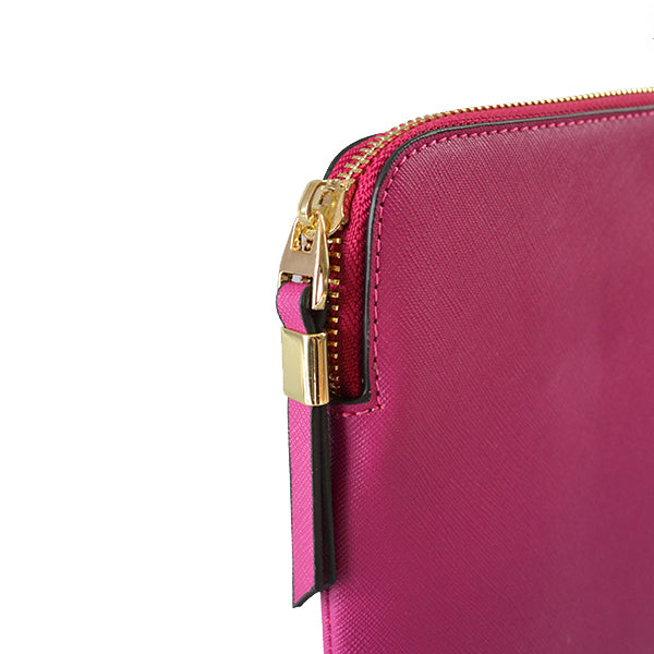 Magenta discount clutch purse